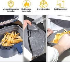 Silikonformar för Varmluftsfritös - 2 st